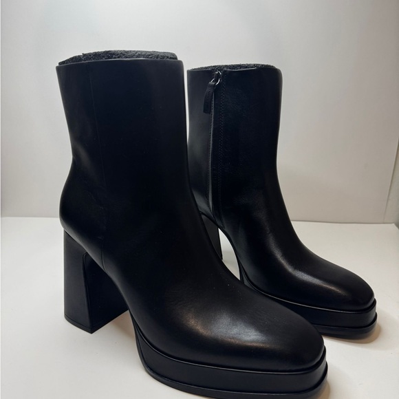 Ash Alyx Black Leather Ankle Boot For Women Casual Sz 41 w/ Dust Bag - Picture 6 of 12